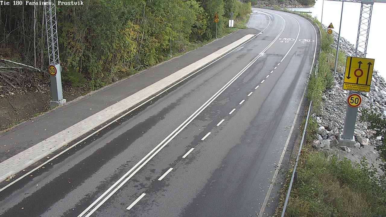 Weather Camera Image Road 180 Prostvik, Parainen, Varsinais-Suomi