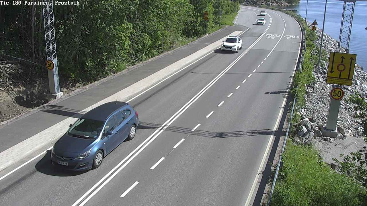 Weather Camera Image Road 180 Prostvik, Parainen, Varsinais-Suomi