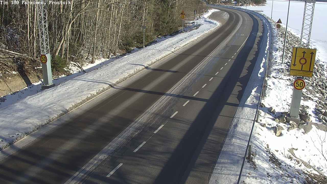 Weather Camera Image Väg 180 Prostvik, Parainen, Varsinais-Suomi
