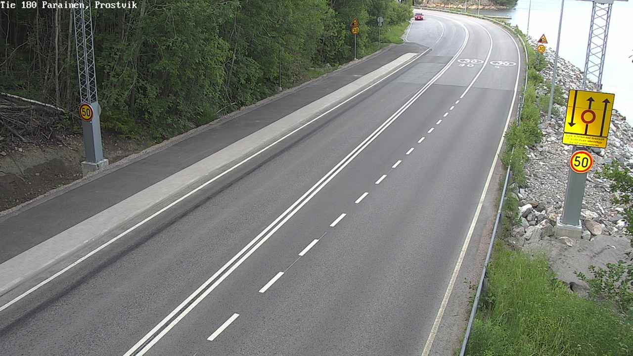 Weather Camera Image Road 180 Prostvik, Parainen, Varsinais-Suomi