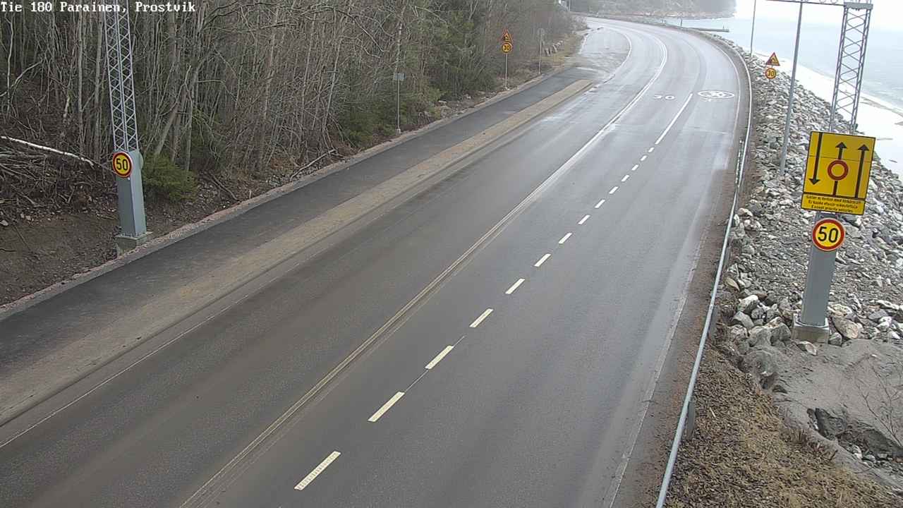 Weather Camera Image Road 180 Prostvik, Parainen, Varsinais-Suomi