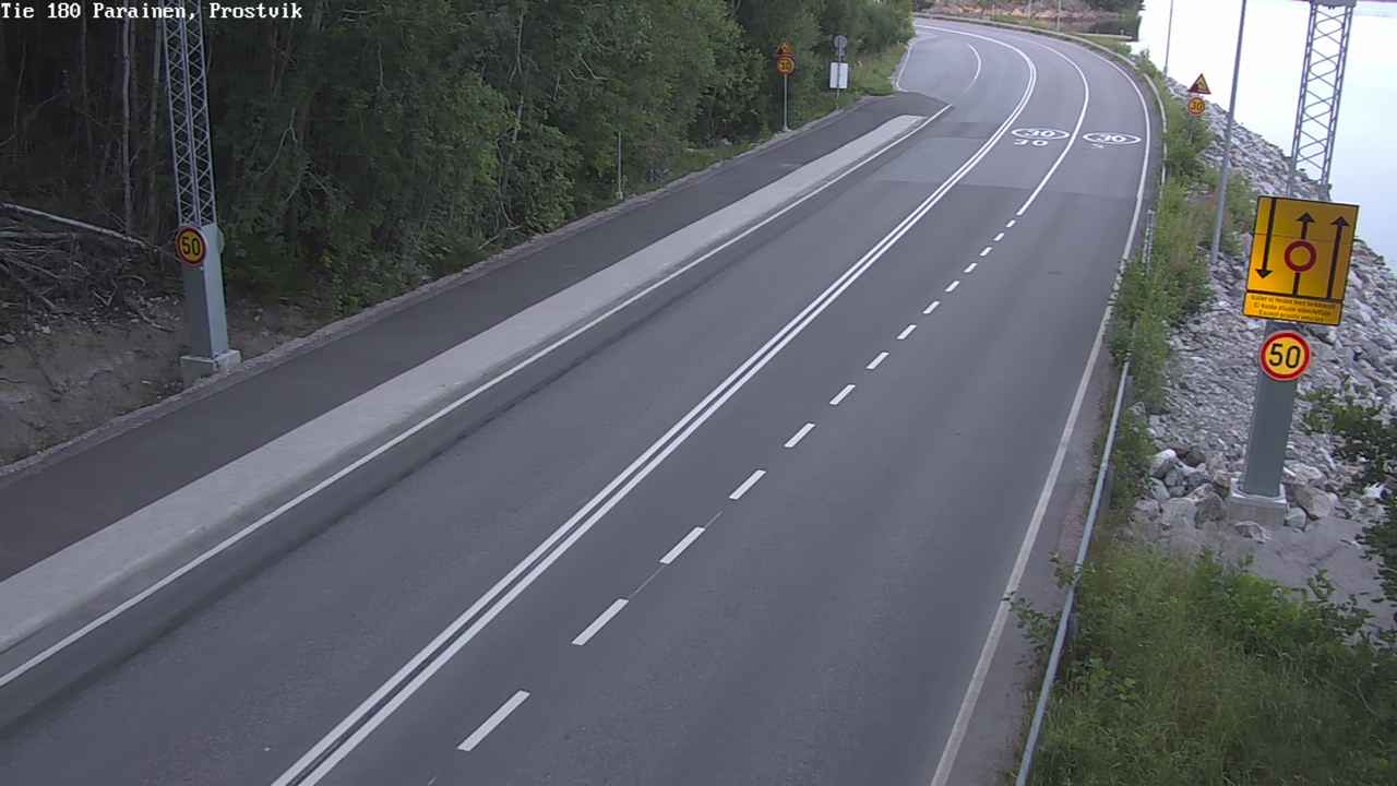 Weather Camera Image Road 180 Prostvik, Parainen, Varsinais-Suomi