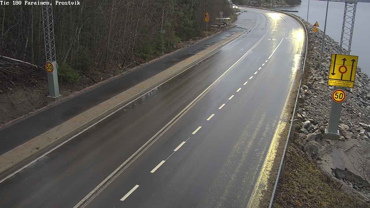 Weather Camera Image Road 180 Prostvik, Parainen, Varsinais-Suomi