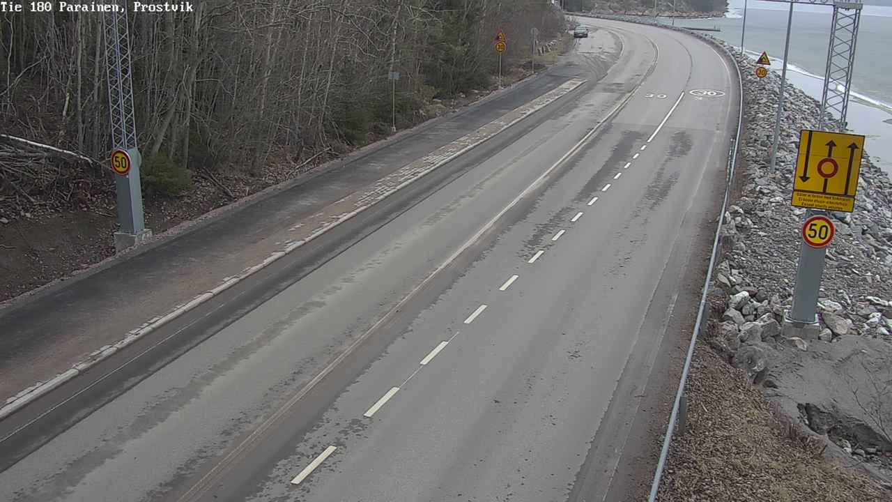 Weather Camera Image Väg 180 Prostvik, Parainen, Varsinais-Suomi