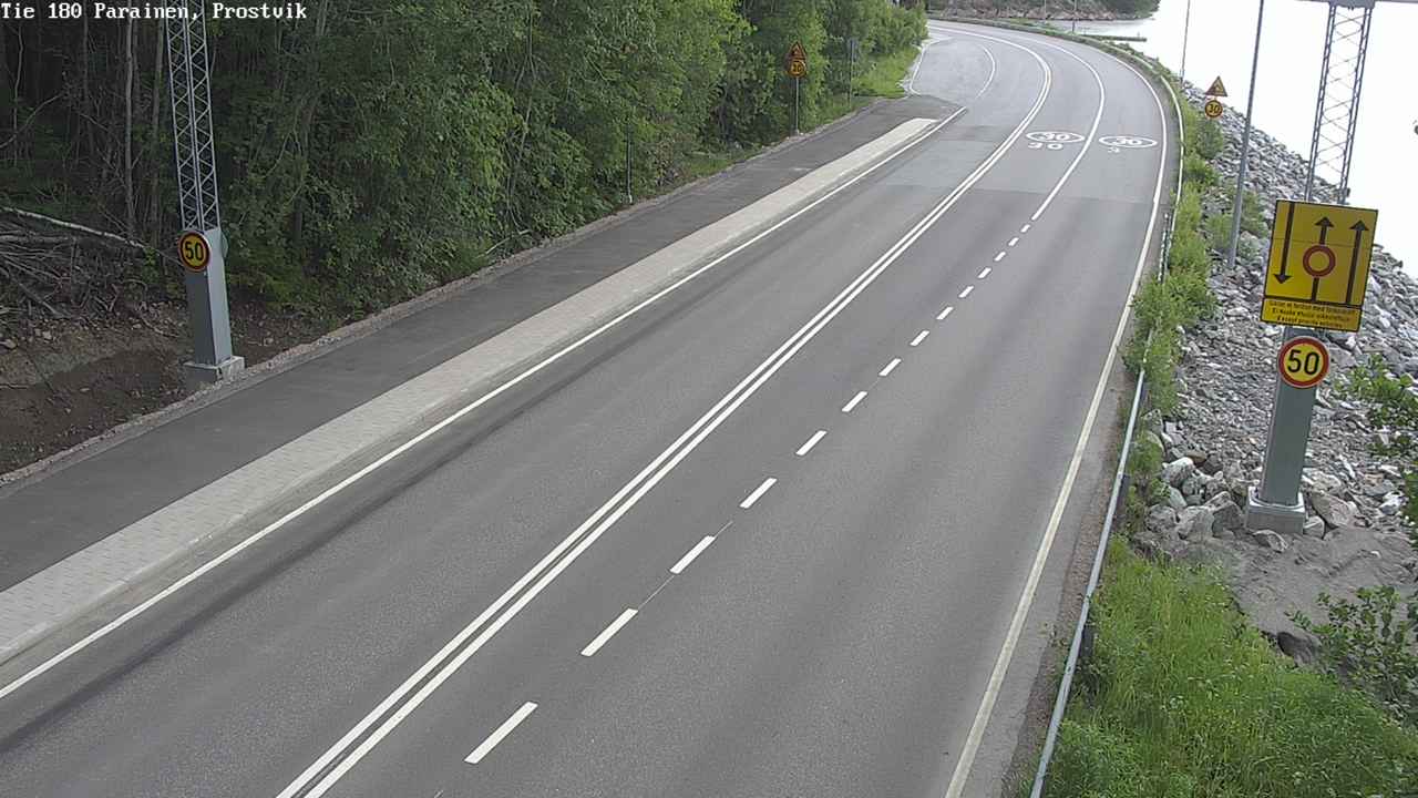 Weather Camera Image Väg 180 Prostvik, Parainen, Varsinais-Suomi