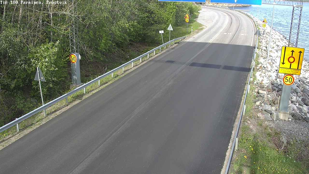 Weather Camera Image Väg 180 Prostvik, Parainen, Varsinais-Suomi