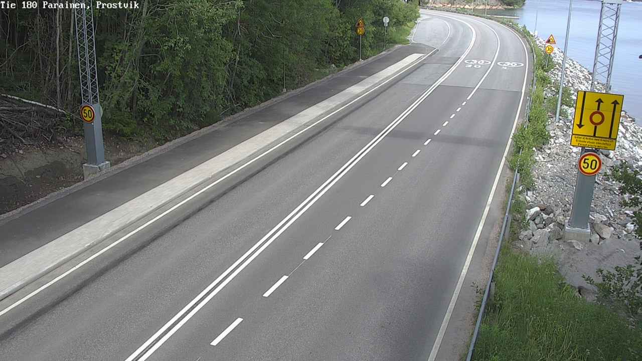 Weather Camera Image Road 180 Prostvik, Parainen, Varsinais-Suomi