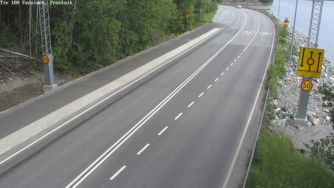 Weather Camera Image Road 180 Prostvik, Parainen, Varsinais-Suomi