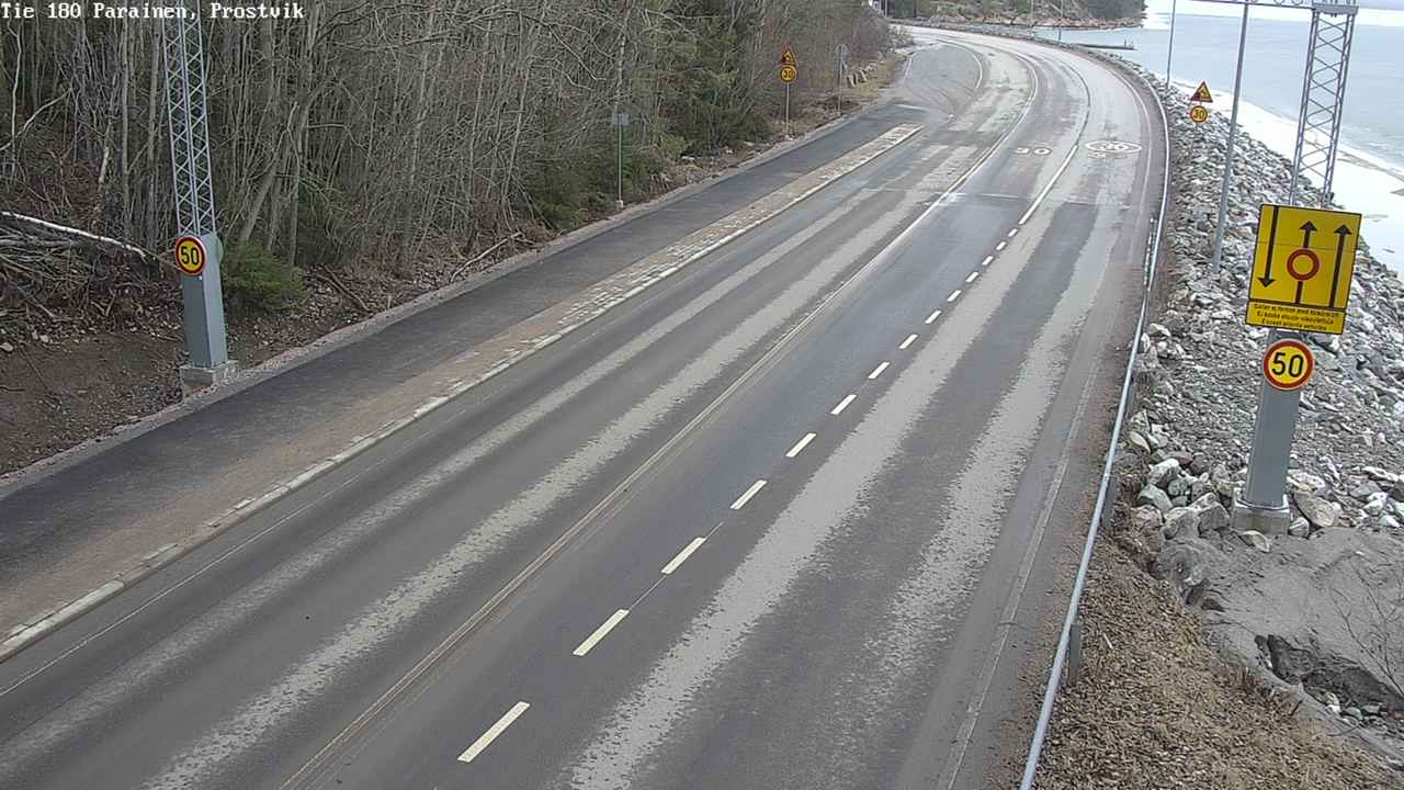 Weather Camera Image Road 180 Prostvik, Parainen, Varsinais-Suomi