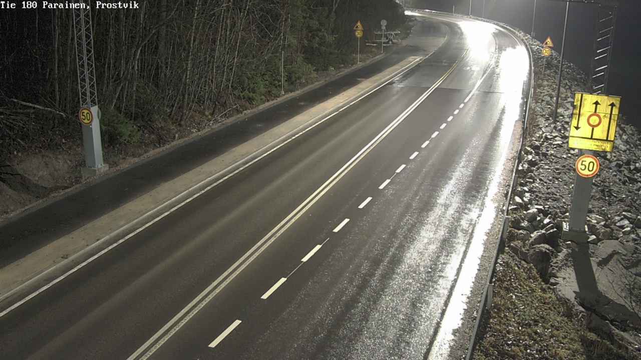 Weather Camera Image Väg 180 Prostvik, Parainen, Varsinais-Suomi