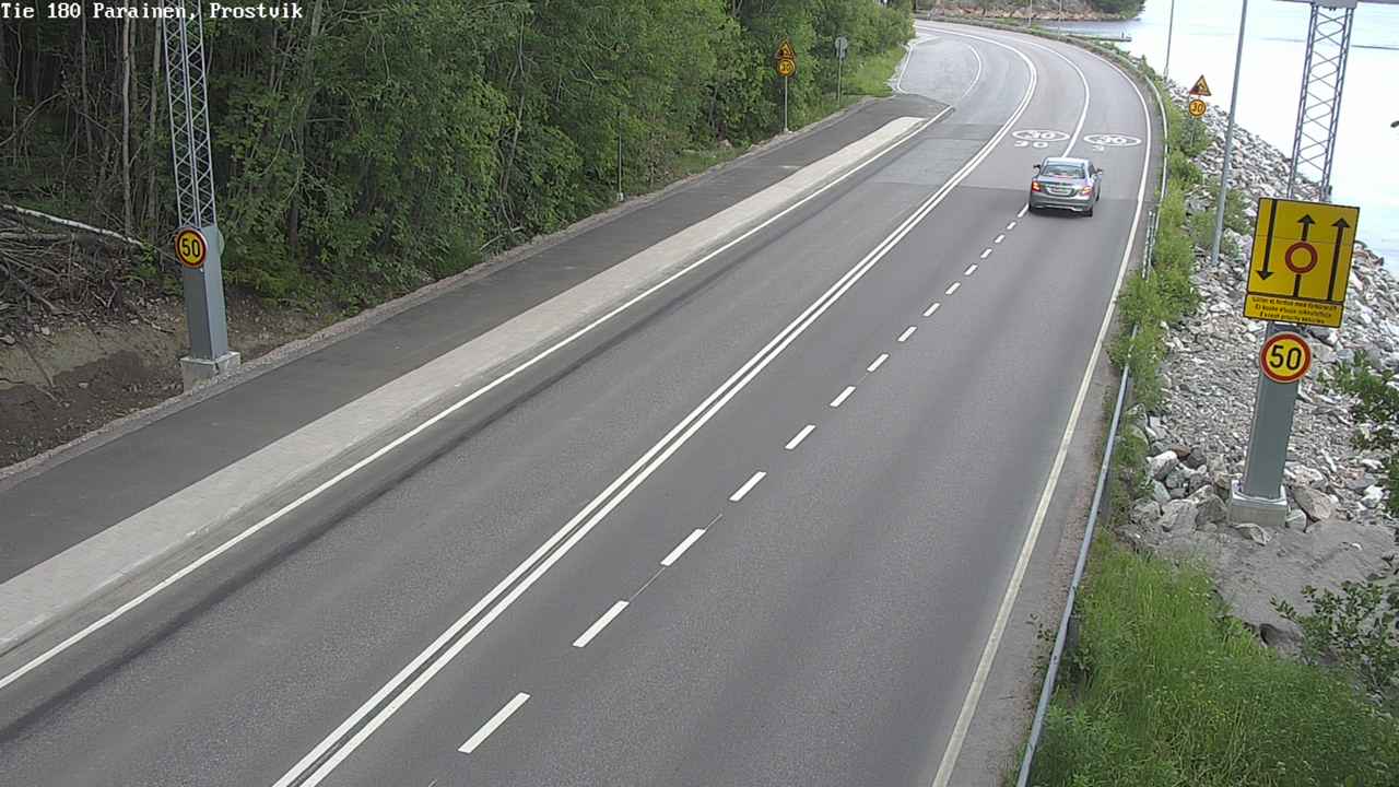 Weather Camera Image Road 180 Prostvik, Parainen, Varsinais-Suomi