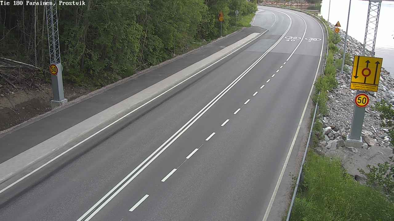 Weather Camera Image Road 180 Prostvik, Parainen, Varsinais-Suomi