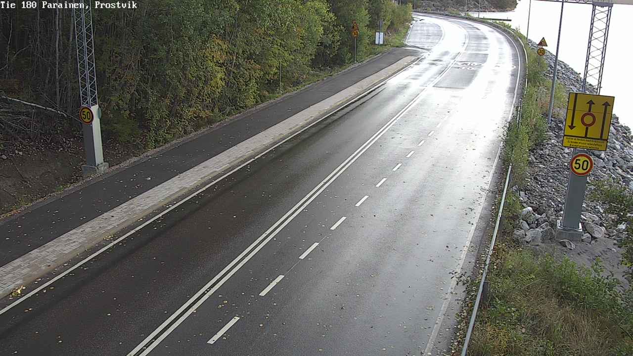 Weather Camera Image Road 180 Prostvik, Parainen, Varsinais-Suomi