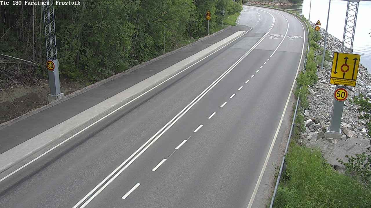 Weather Camera Image Road 180 Prostvik, Parainen, Varsinais-Suomi