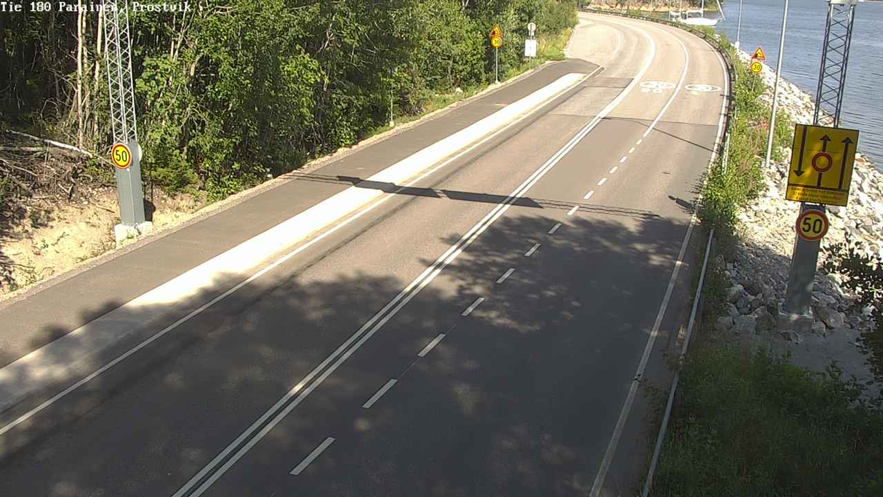 Weather Camera Image Road 180 Prostvik, Parainen, Varsinais-Suomi