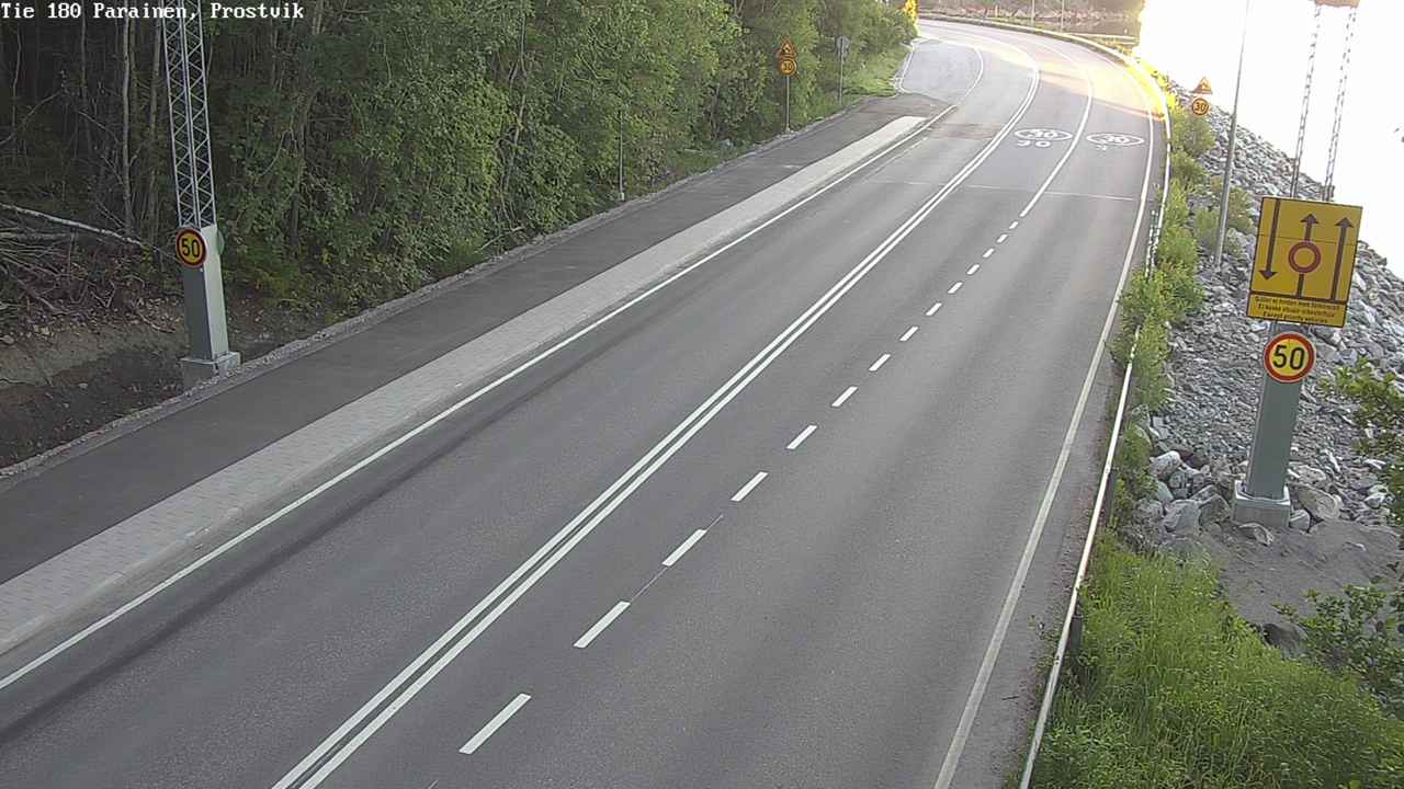 Weather Camera Image Road 180 Prostvik, Parainen, Varsinais-Suomi