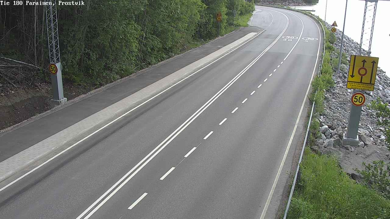 Weather Camera Image Väg 180 Prostvik, Parainen, Varsinais-Suomi
