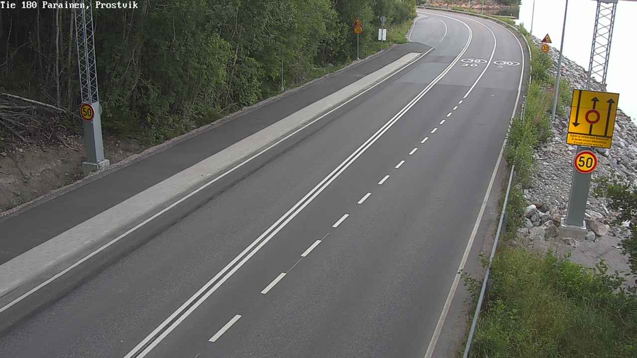 Weather Camera Image Road 180 Prostvik, Parainen, Varsinais-Suomi