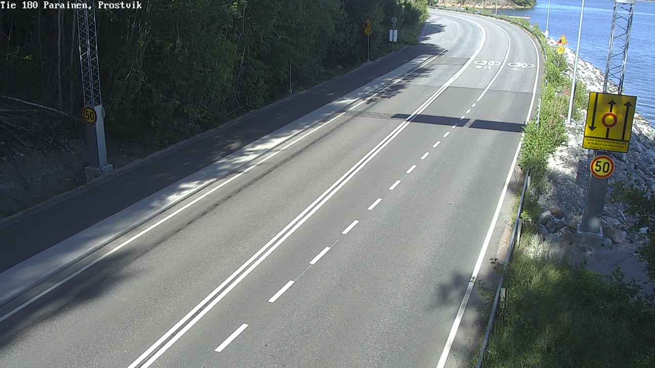 Weather Camera Image Road 180 Prostvik, Parainen, Varsinais-Suomi