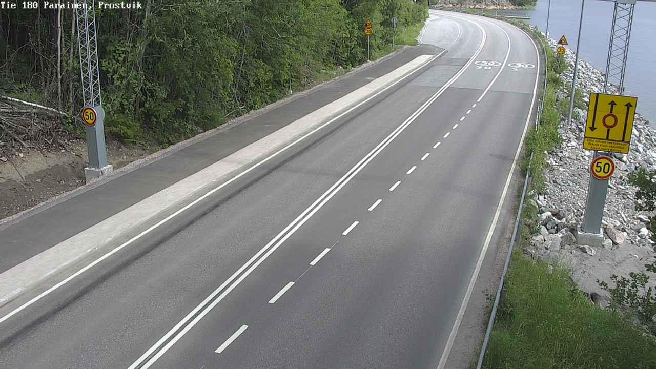 Weather Camera Image Road 180 Prostvik, Parainen, Varsinais-Suomi