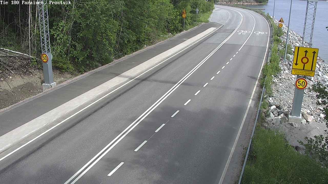 Weather Camera Image Road 180 Prostvik, Parainen, Varsinais-Suomi