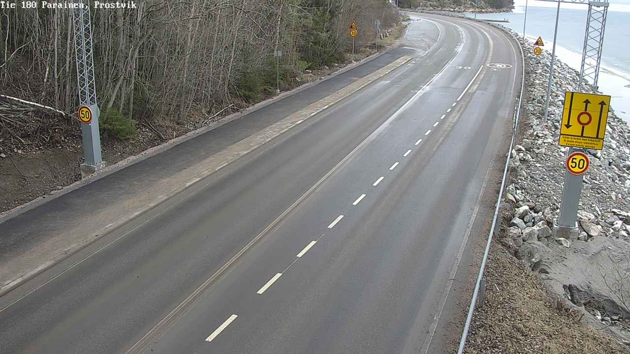 Weather Camera Image Road 180 Prostvik, Parainen, Varsinais-Suomi
