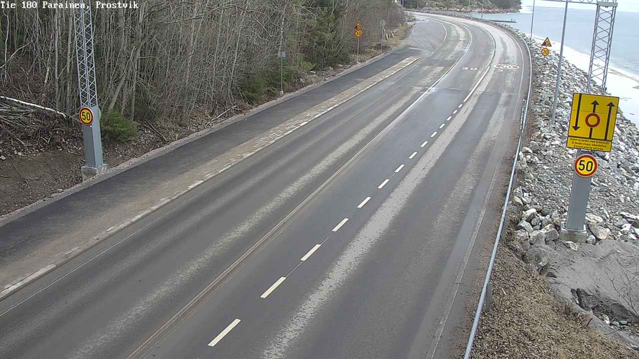 Weather Camera Image Road 180 Prostvik, Parainen, Varsinais-Suomi