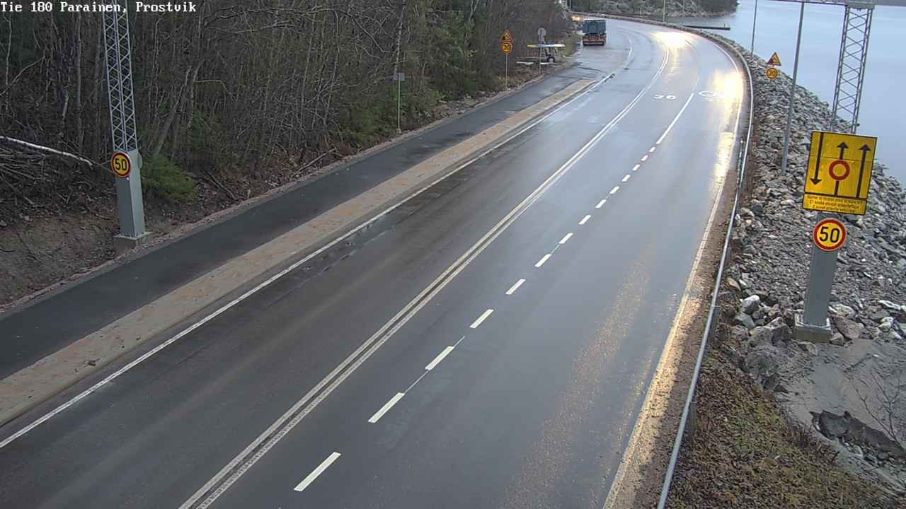 Weather Camera Image Väg 180 Prostvik, Parainen, Varsinais-Suomi