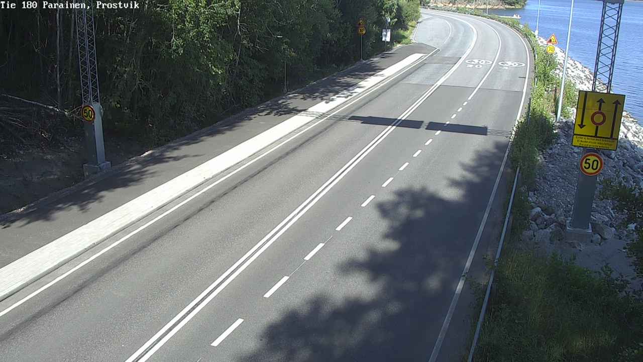Weather Camera Image Road 180 Prostvik, Parainen, Varsinais-Suomi