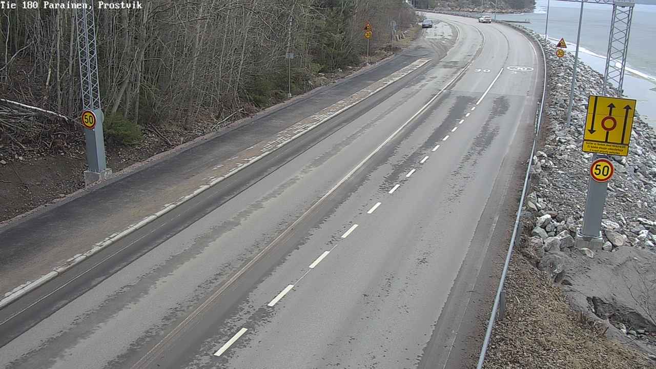Weather Camera Image Väg 180 Prostvik, Parainen, Varsinais-Suomi