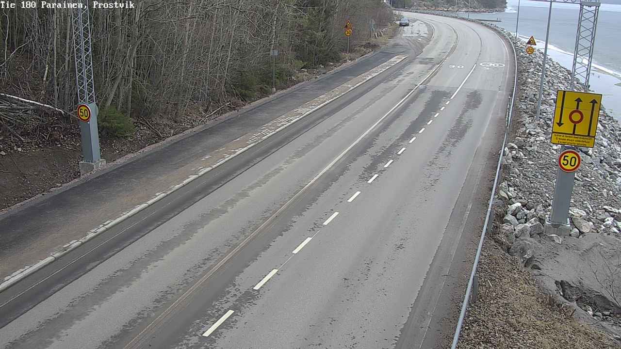 Weather Camera Image Väg 180 Prostvik, Parainen, Varsinais-Suomi
