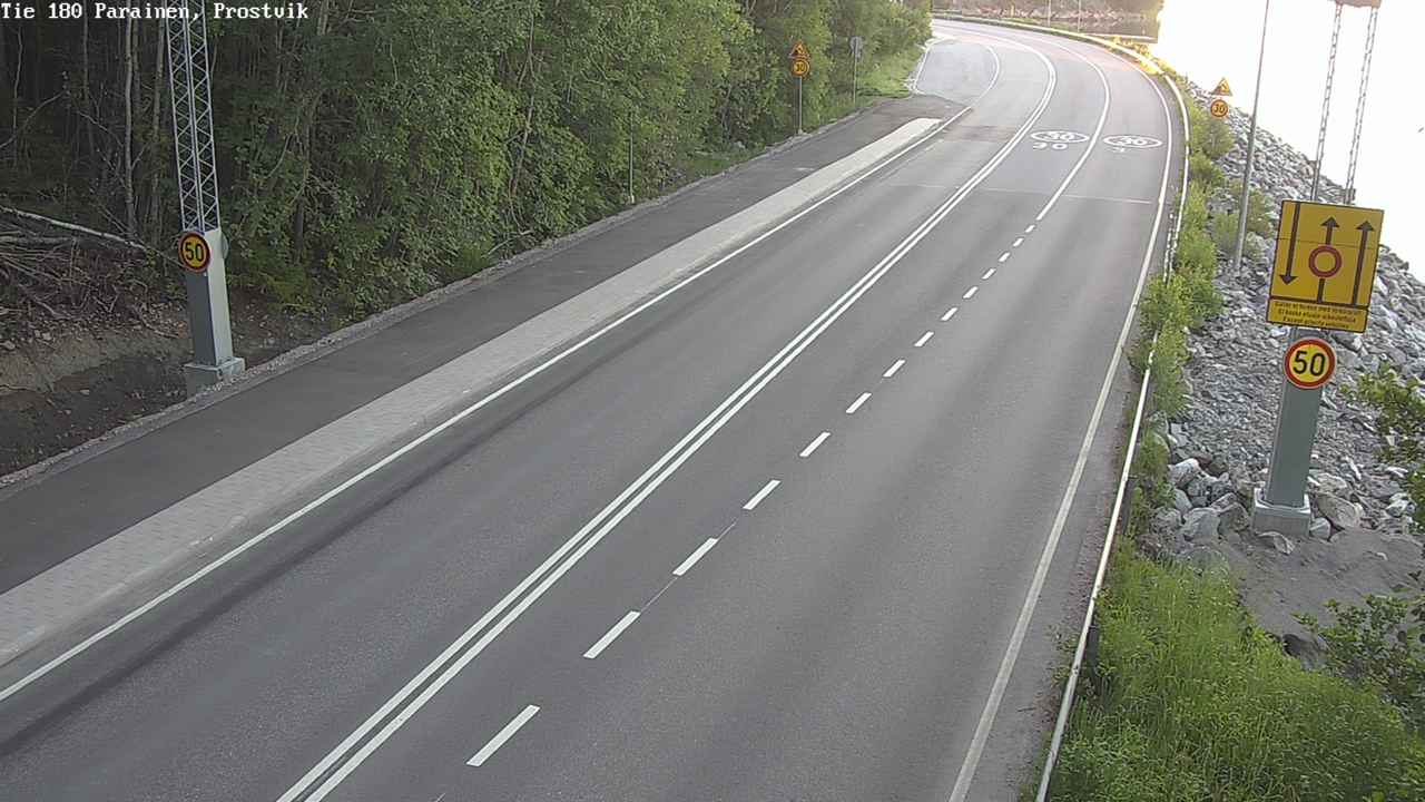 Weather Camera Image Road 180 Prostvik, Parainen, Varsinais-Suomi
