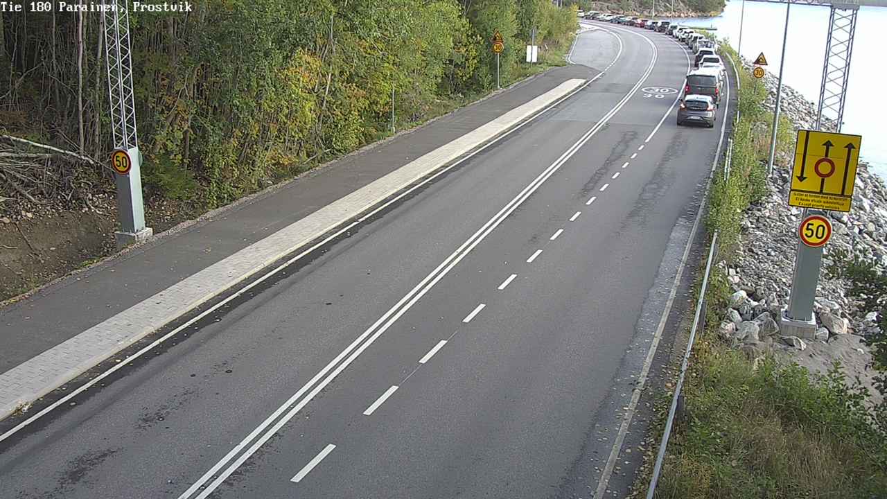 Weather Camera Image Road 180 Prostvik, Parainen, Varsinais-Suomi