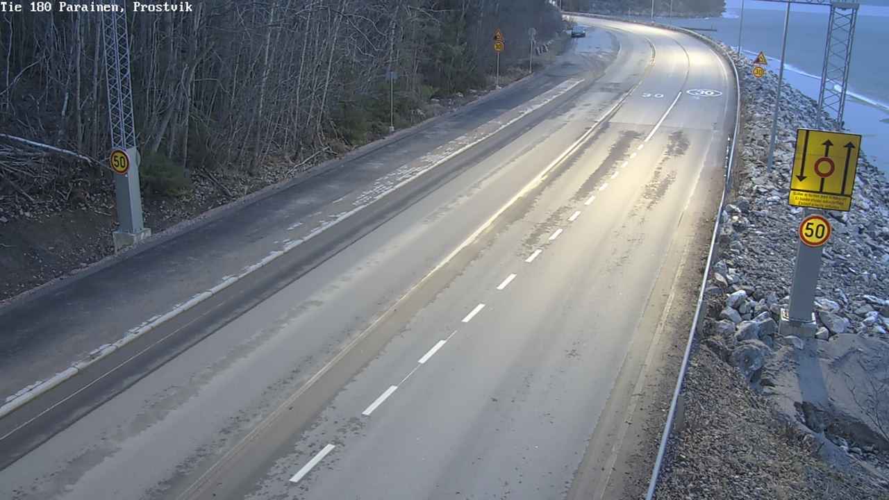 Weather Camera Image Väg 180 Prostvik, Parainen, Varsinais-Suomi