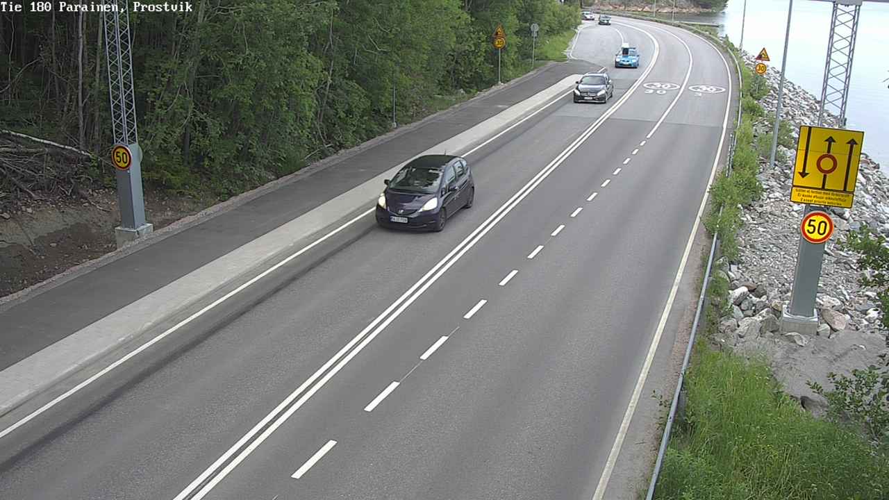 Weather Camera Image Road 180 Prostvik, Parainen, Varsinais-Suomi