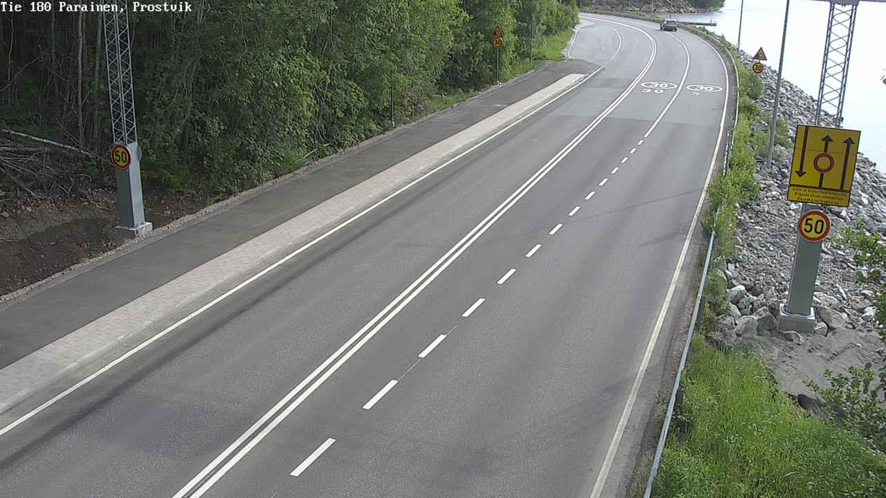 Weather Camera Image Väg 180 Prostvik, Parainen, Varsinais-Suomi