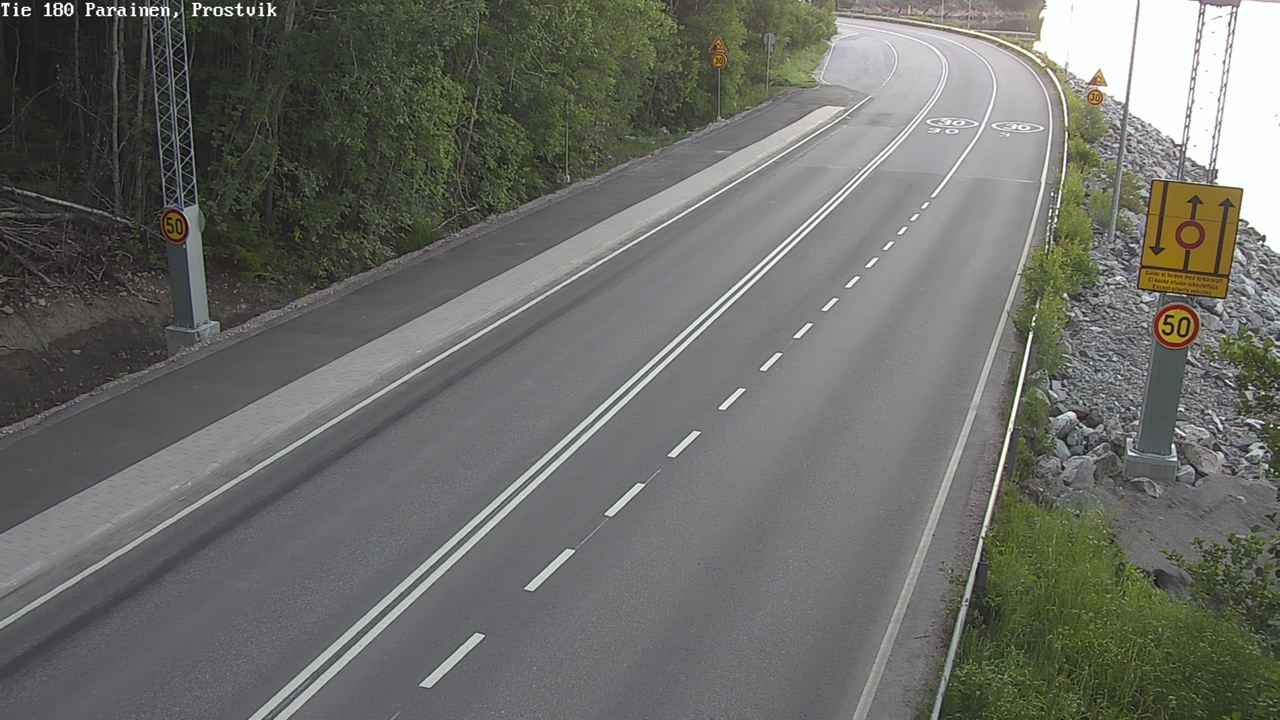 Weather Camera Image Road 180 Prostvik, Parainen, Varsinais-Suomi