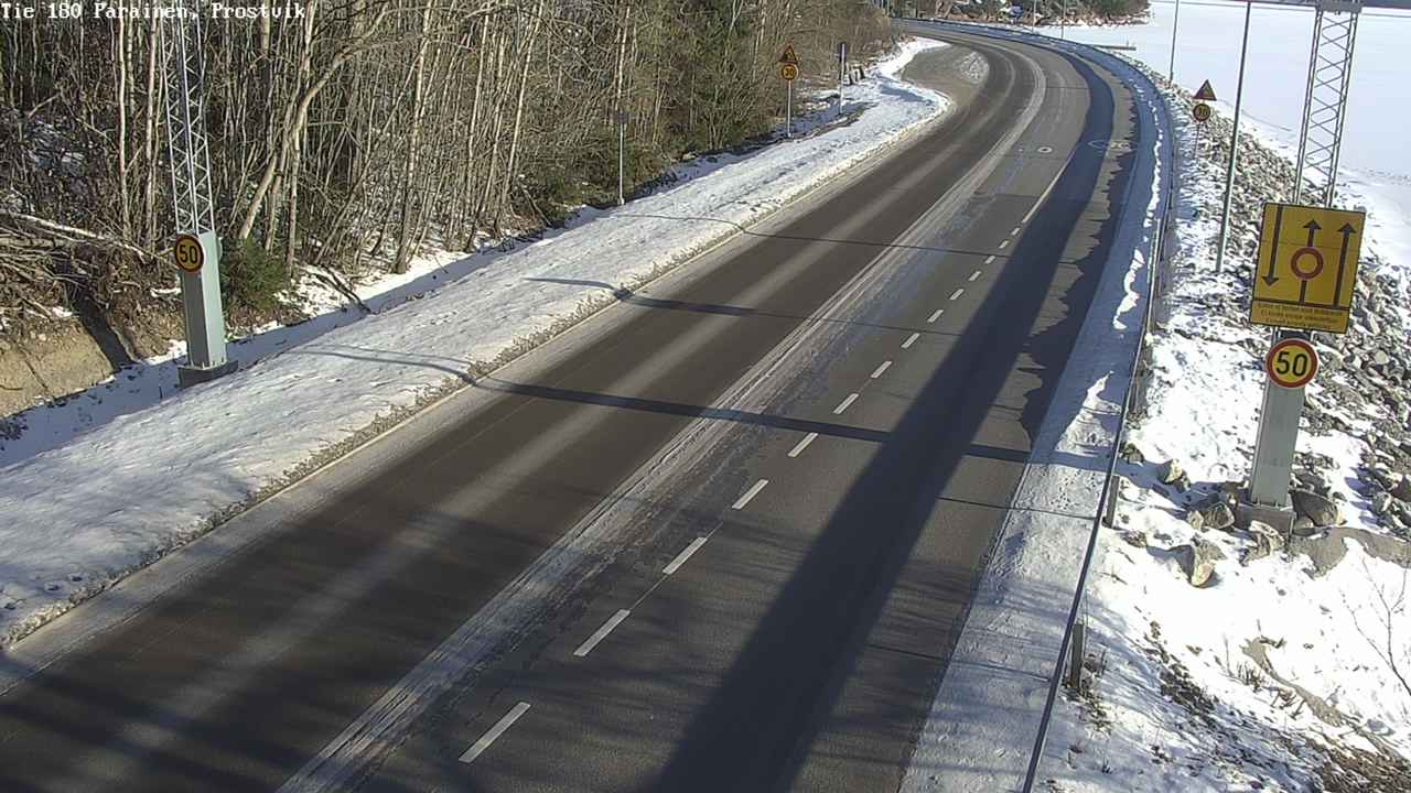 Weather Camera Image Väg 180 Prostvik, Parainen, Varsinais-Suomi