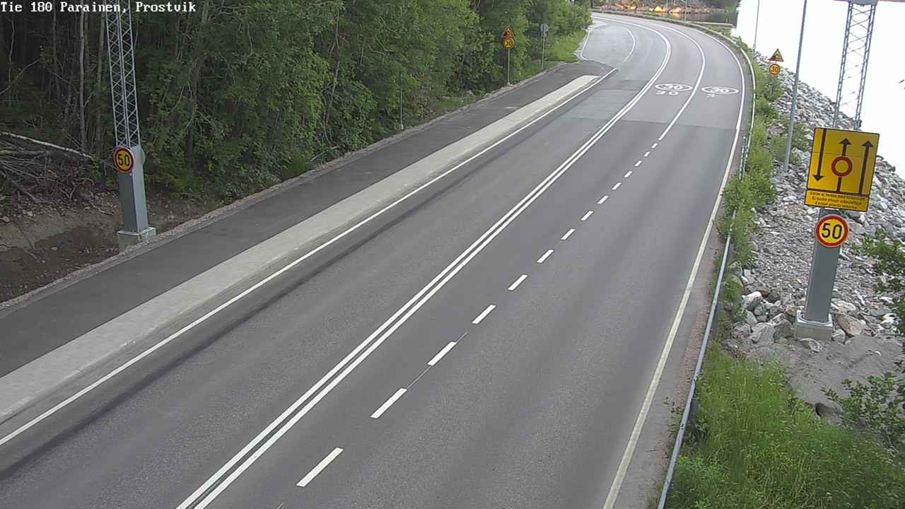 Weather Camera Image Road 180 Prostvik, Parainen, Varsinais-Suomi