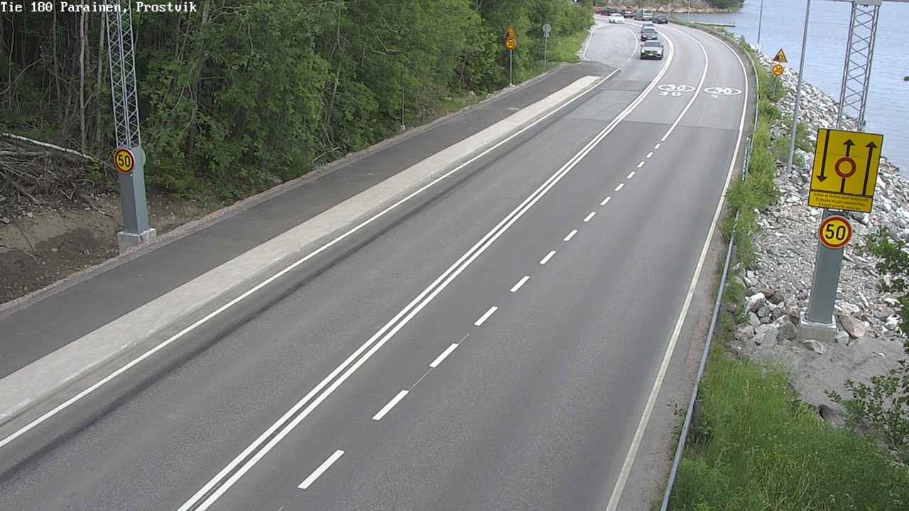 Weather Camera Image Road 180 Prostvik, Parainen, Varsinais-Suomi