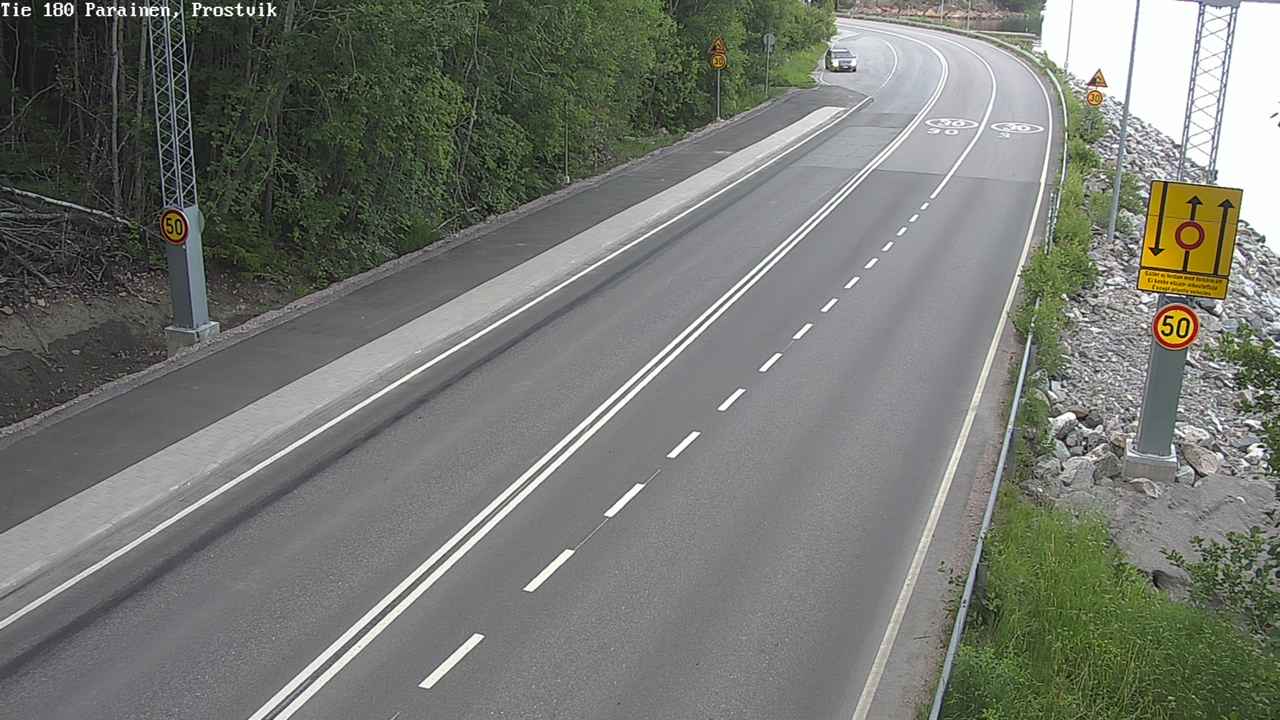 Weather Camera Image Road 180 Prostvik, Parainen, Varsinais-Suomi