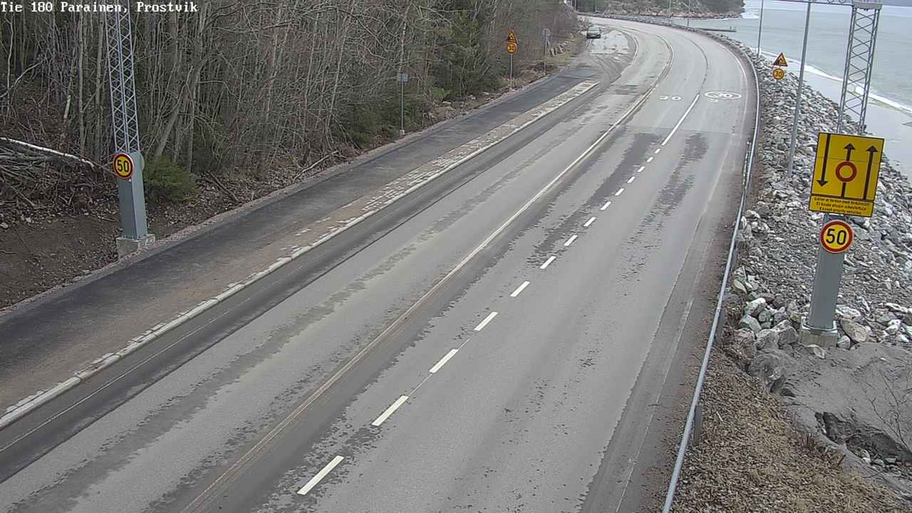 Weather Camera Image Väg 180 Prostvik, Parainen, Varsinais-Suomi