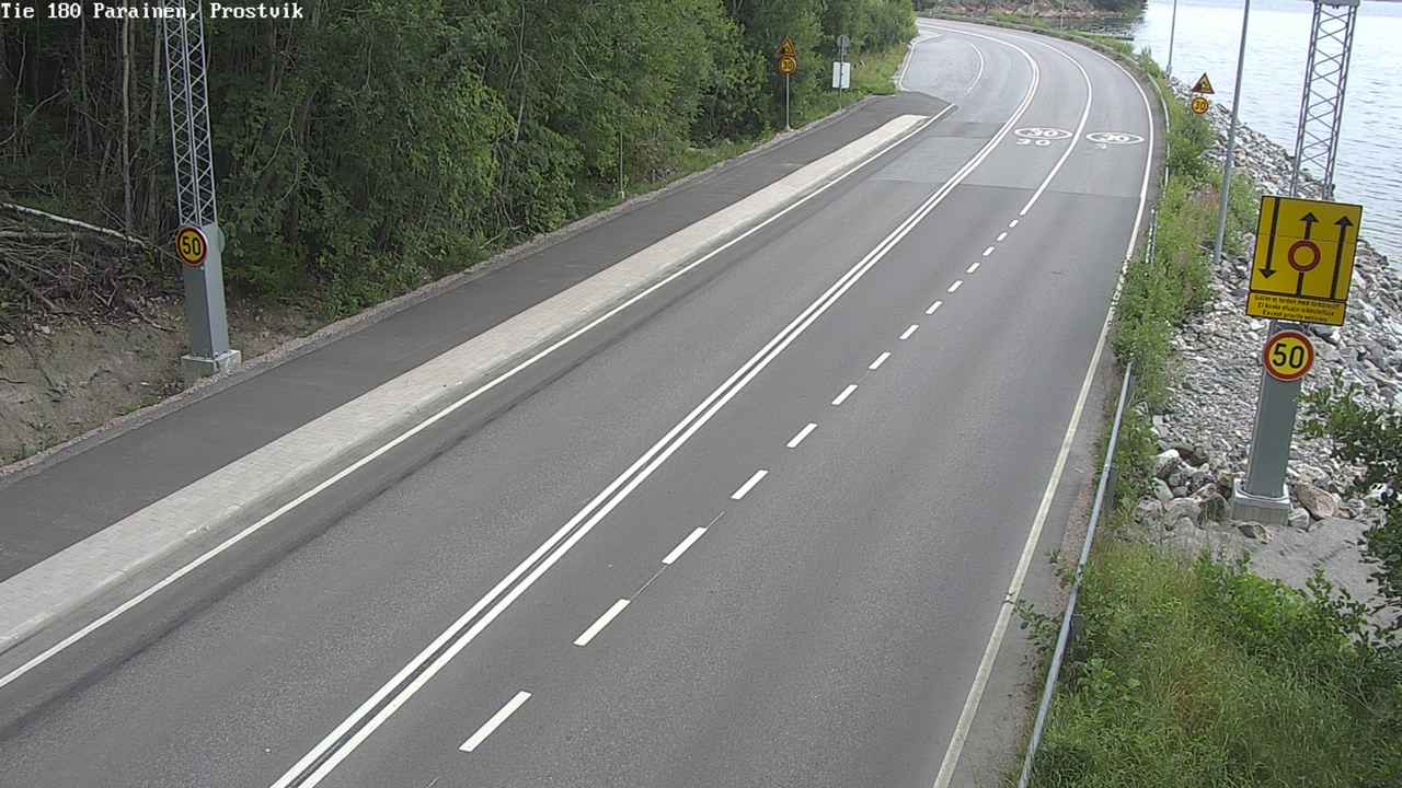 Weather Camera Image Road 180 Prostvik, Parainen, Varsinais-Suomi