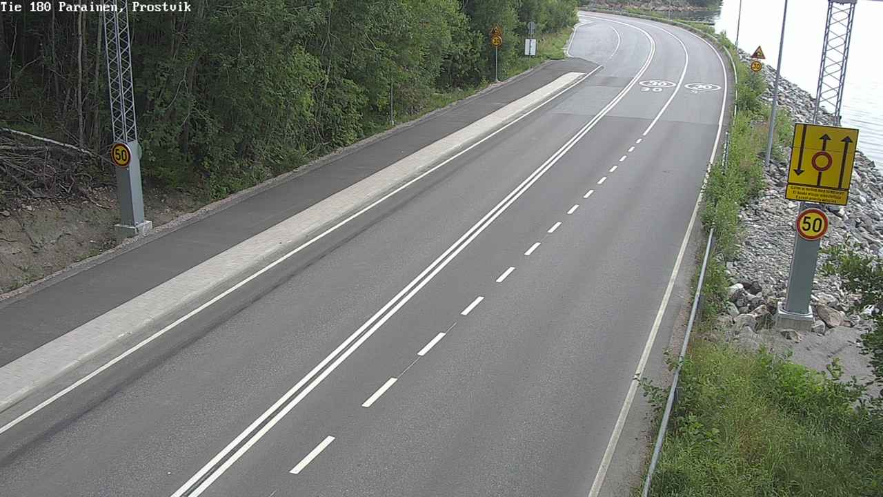 Weather Camera Image Road 180 Prostvik, Parainen, Varsinais-Suomi