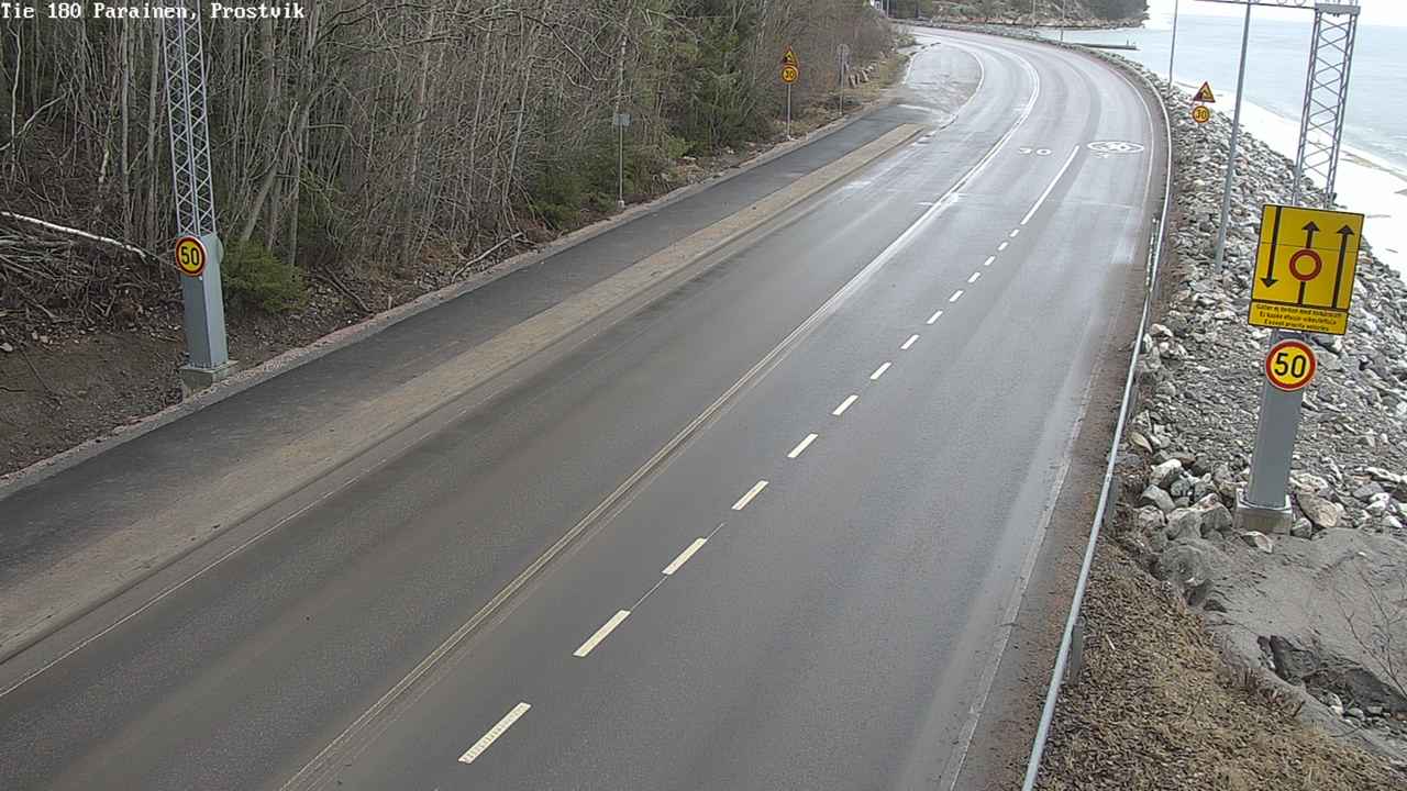 Weather Camera Image Road 180 Prostvik, Parainen, Varsinais-Suomi