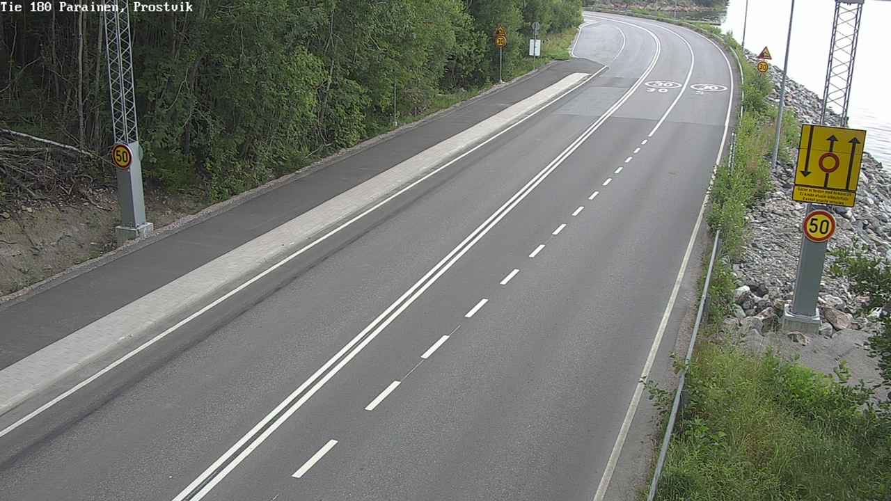 Weather Camera Image Road 180 Prostvik, Parainen, Varsinais-Suomi