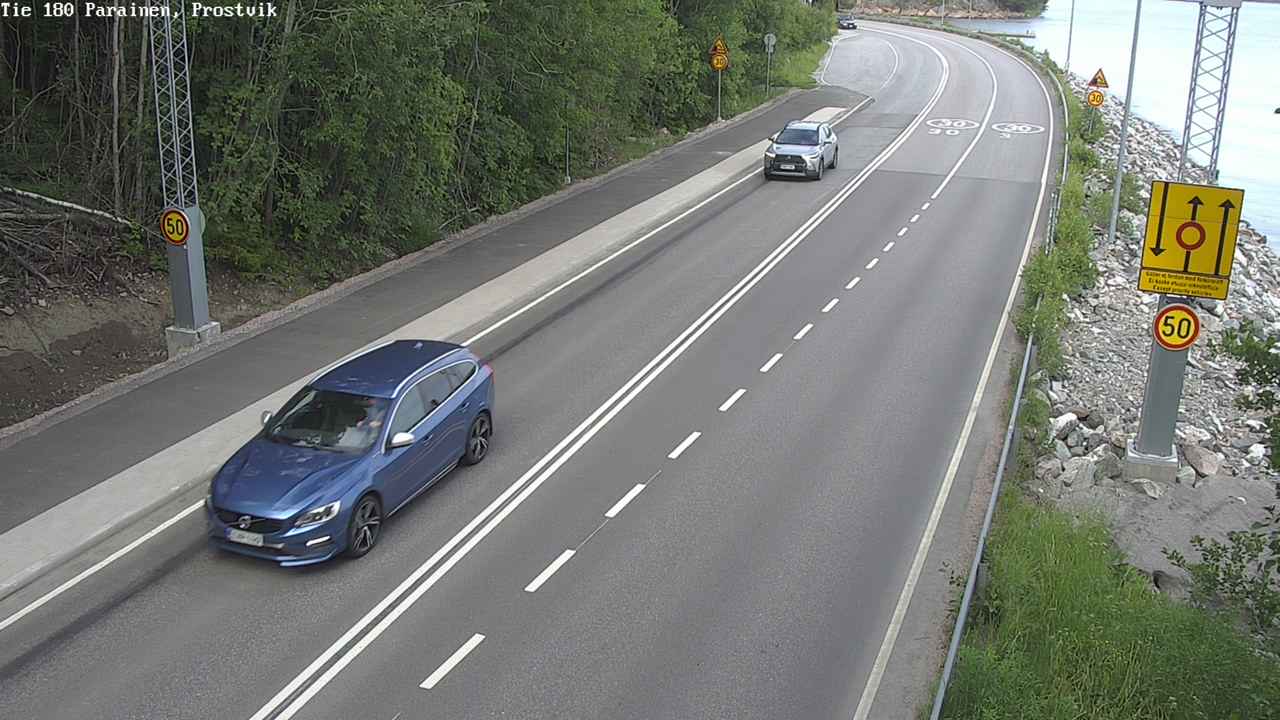 Weather Camera Image Road 180 Prostvik, Parainen, Varsinais-Suomi