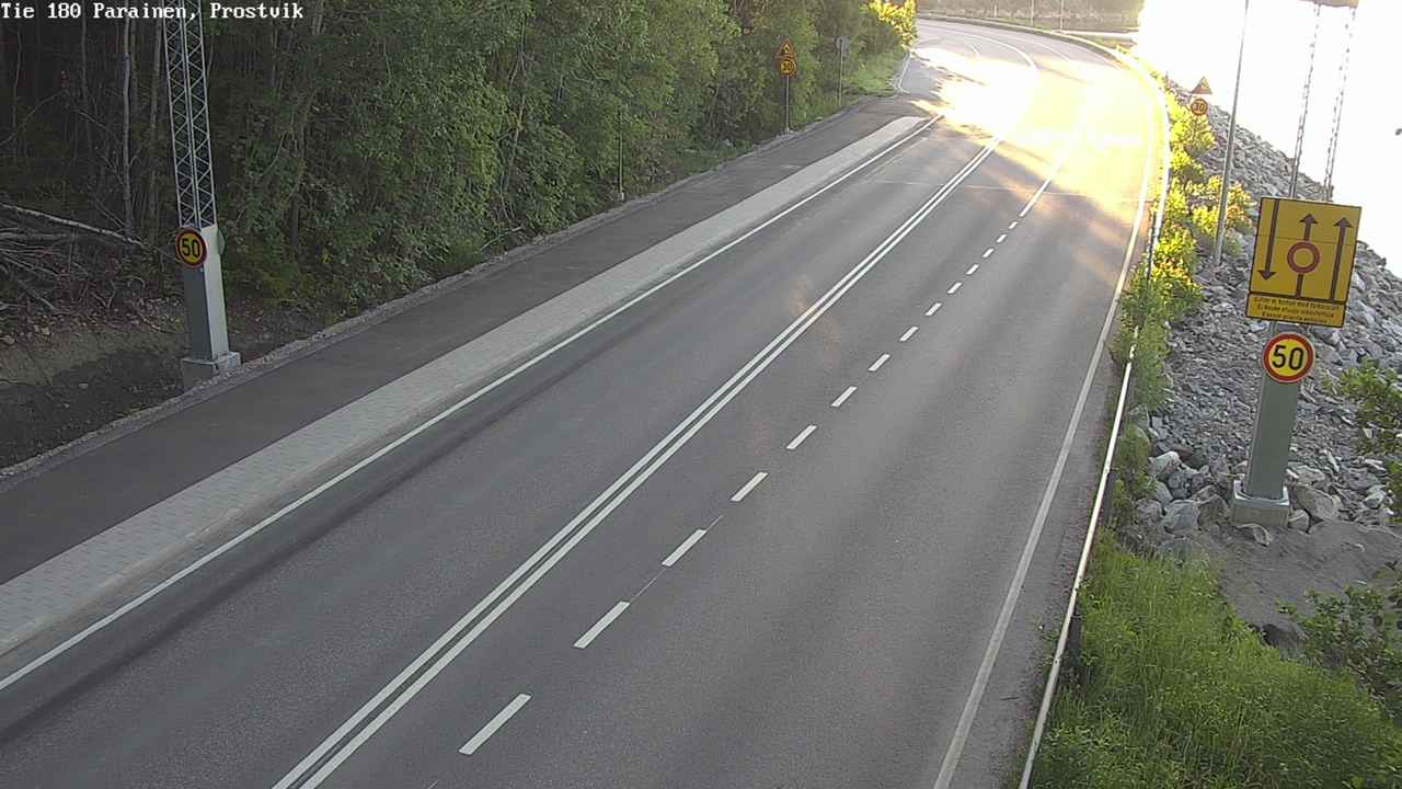 Weather Camera Image Road 180 Prostvik, Parainen, Varsinais-Suomi