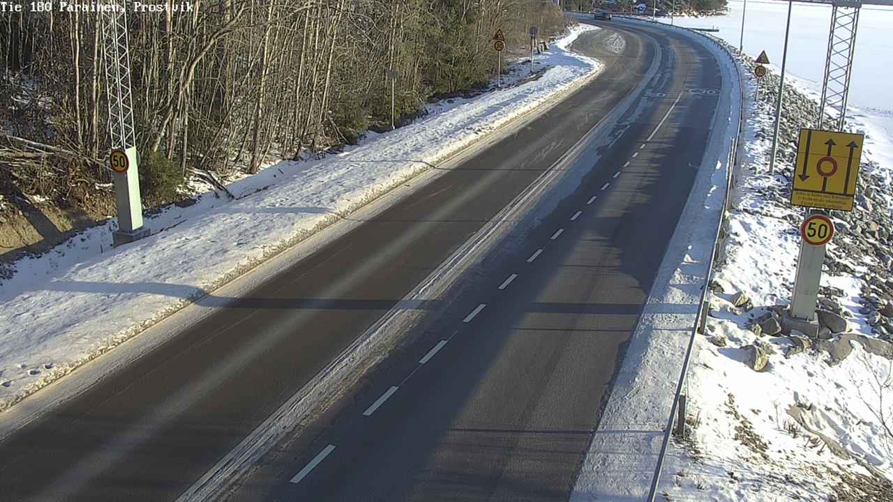 Weather Camera Image Väg 180 Prostvik, Parainen, Varsinais-Suomi
