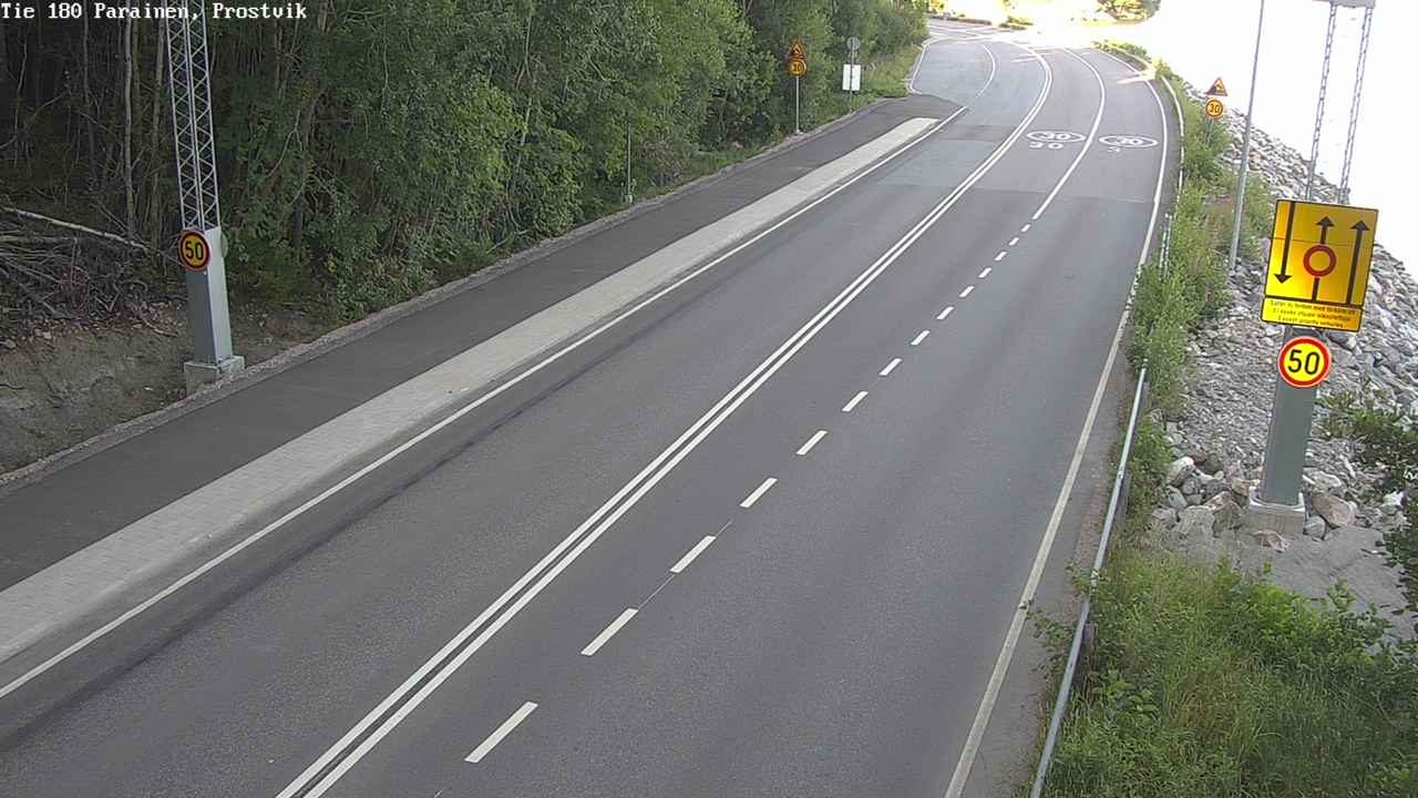 Weather Camera Image Road 180 Prostvik, Parainen, Varsinais-Suomi